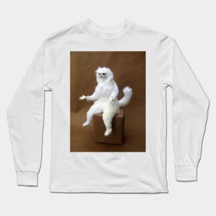 Persian Cat Room Guardian Long Sleeve T-Shirt